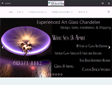 Tablet Screenshot of 1020glassart.com